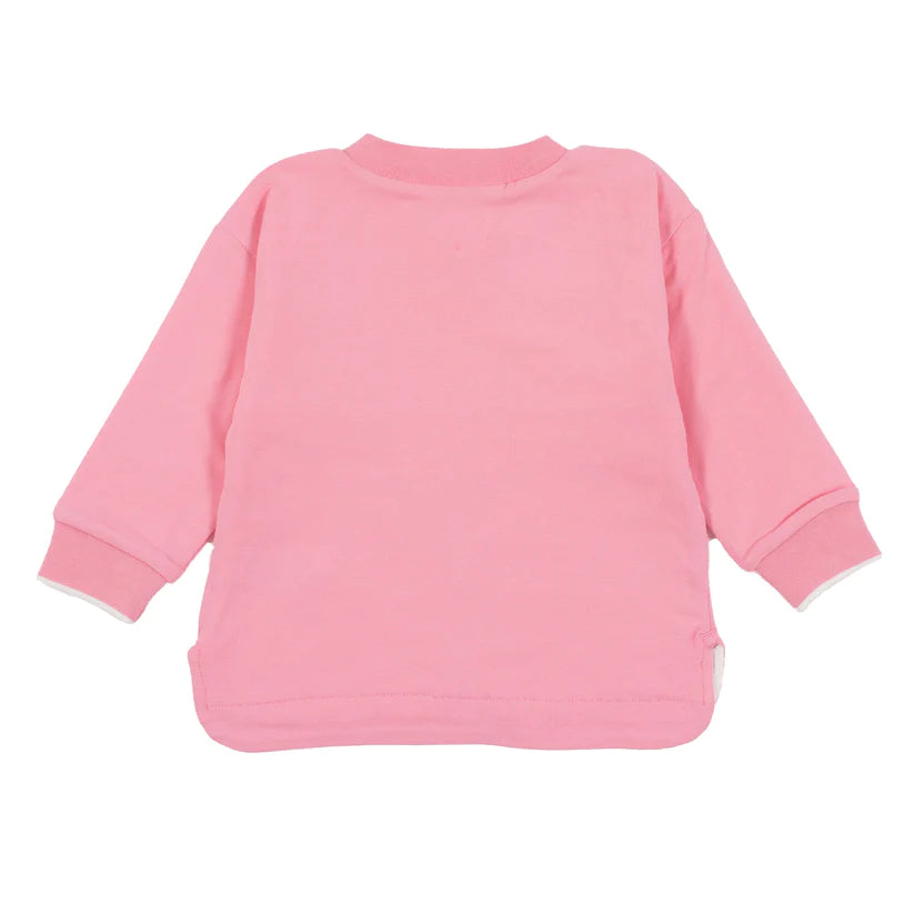 Boutique Petites Fleurs/ Veste réversible pour bébé Mon éléphant d'Asie S2452-09/ Nano collection