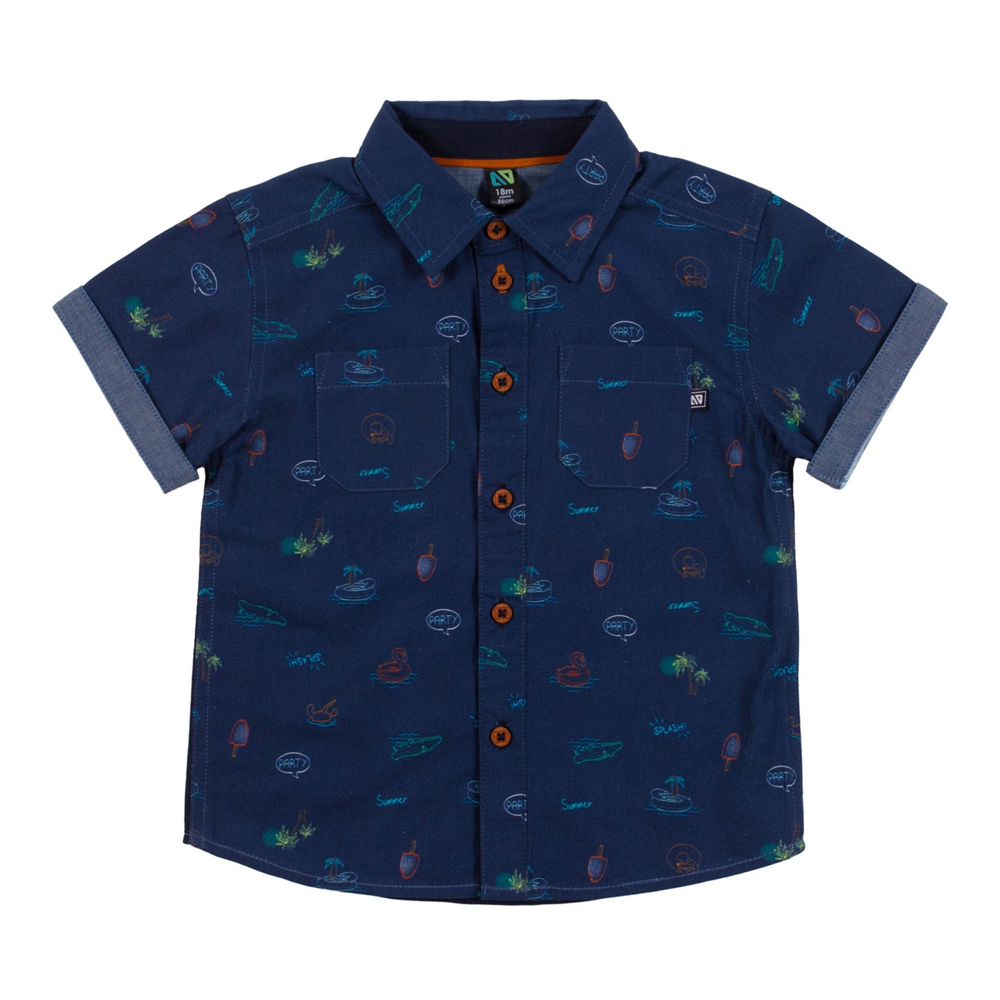Jeans denim pâle pour bébé Un été à la piscine S2453-12