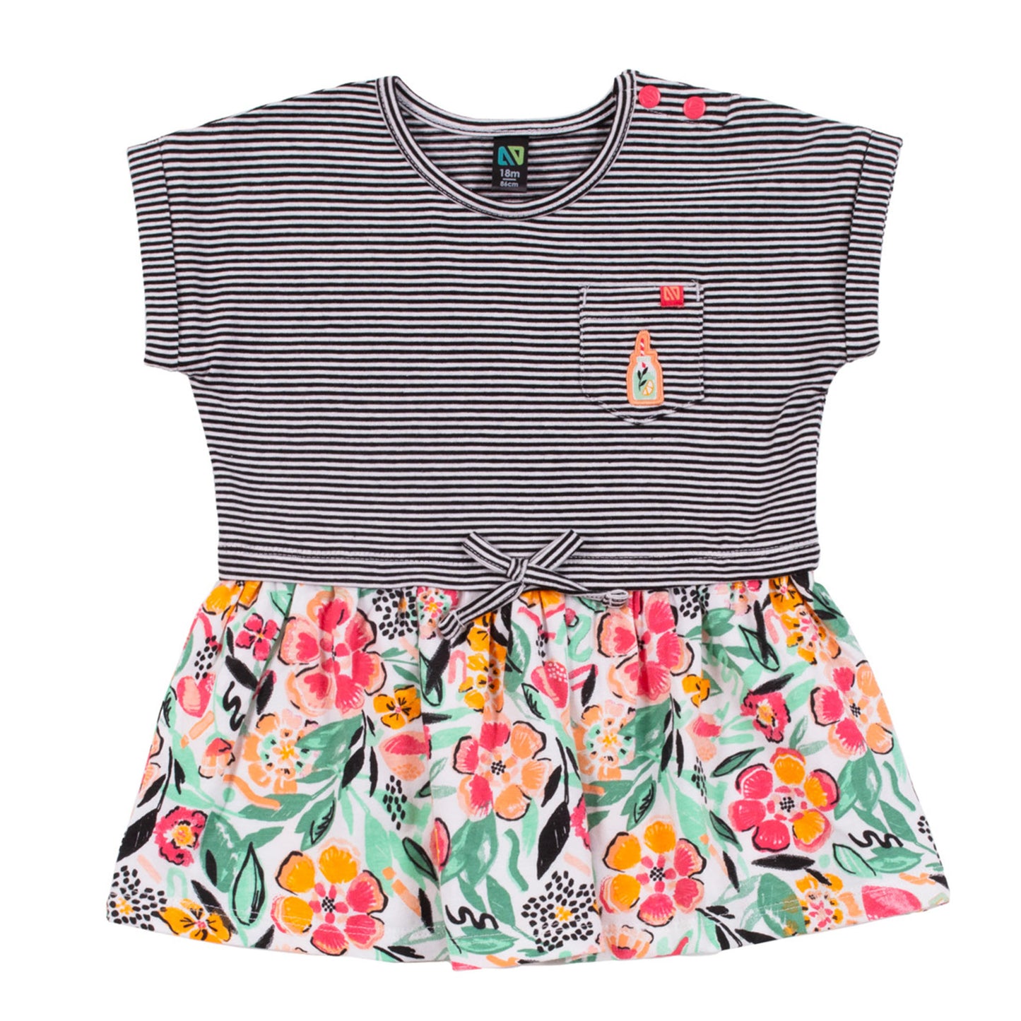Boutique Petites Fleurs/ Tunique pour bébé Petite pomme d'amour S2454-11/ Nano collection