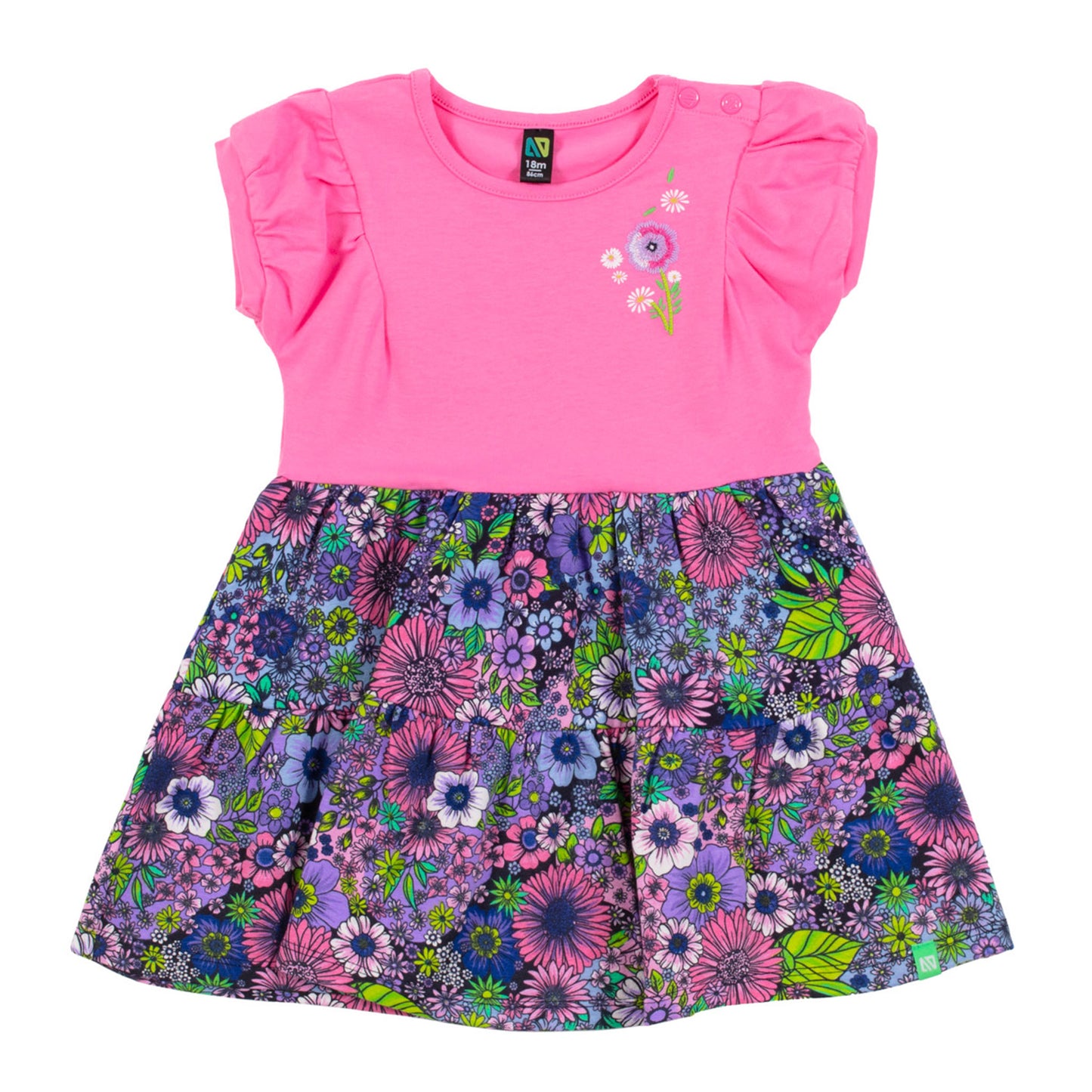Boutique Petites Fleurs/ Robe pour bébé Petite Hippie S2456-01/ Nano collection