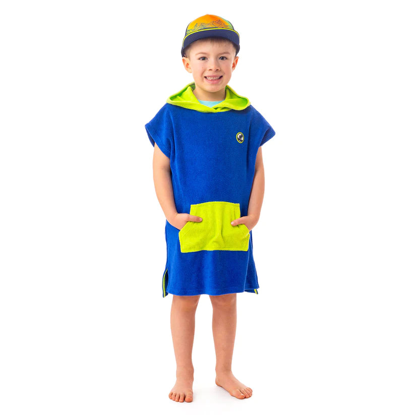 Poncho de plage Bleu royal S24BP600