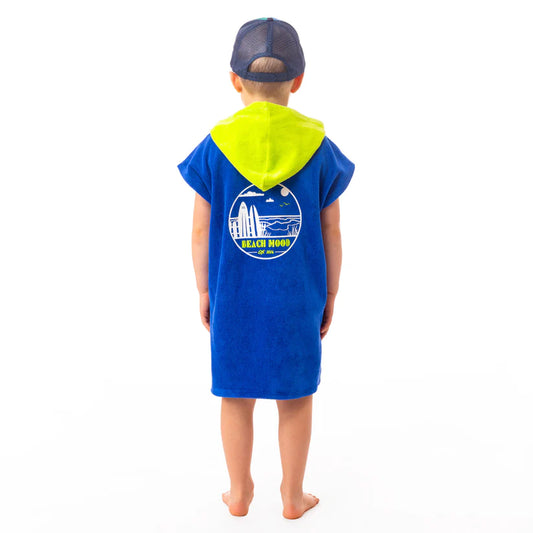 Poncho de plage Bleu royal S24BP600