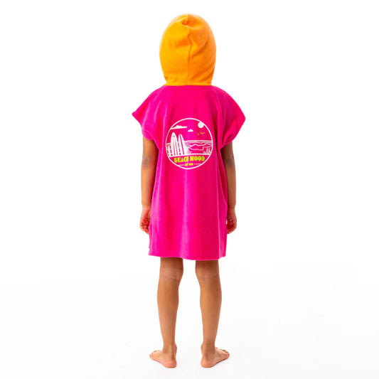 Poncho de plage Fushia S24BP600
