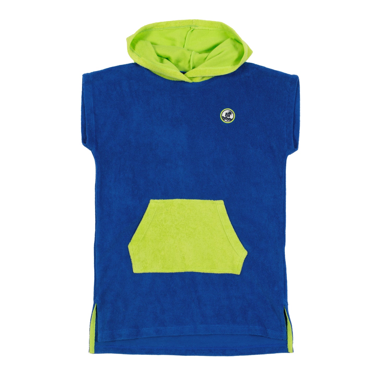 Boutique Petites Fleurs/ Poncho de plage Bleu royal S24BP600/ Nano collection