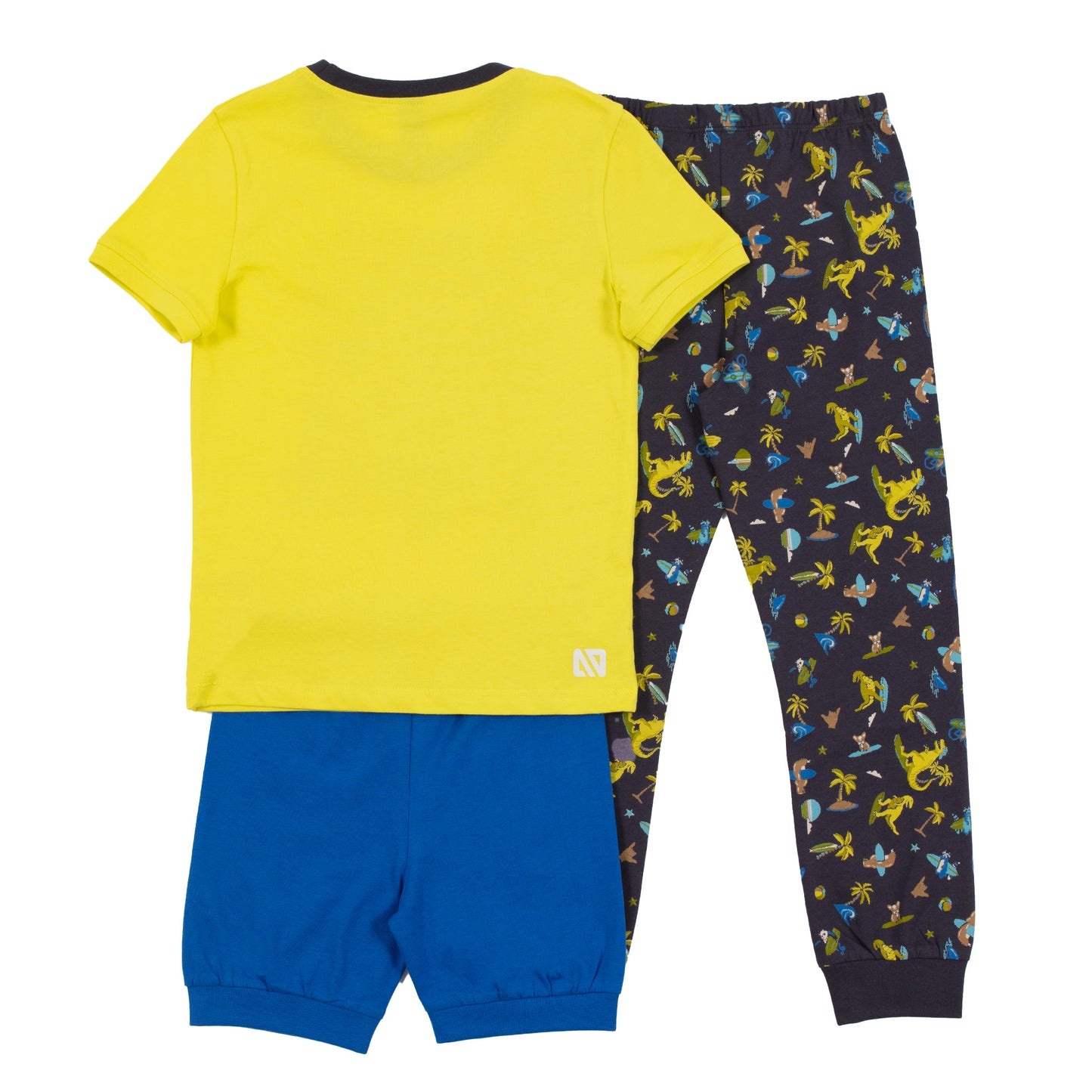 Boutique Petites Fleurs/ Pyjama 3 pièces dino S24P01/ Nano collection
