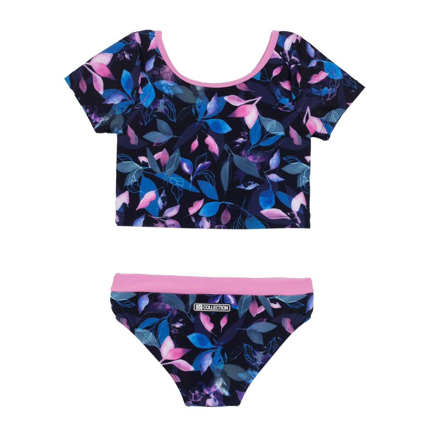 Boutique Petites Fleurs/ Maillot uv 2 pièces Marine motif S24S12-03/ Nano collection