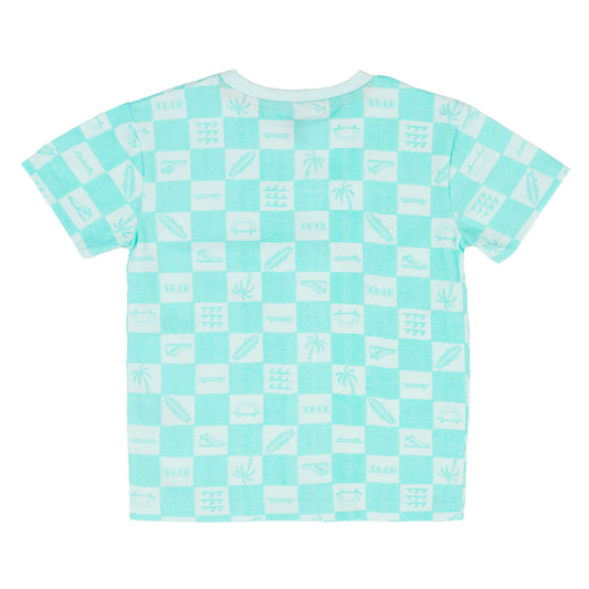 T-shirt turquoise 360 Degrés S2505-09