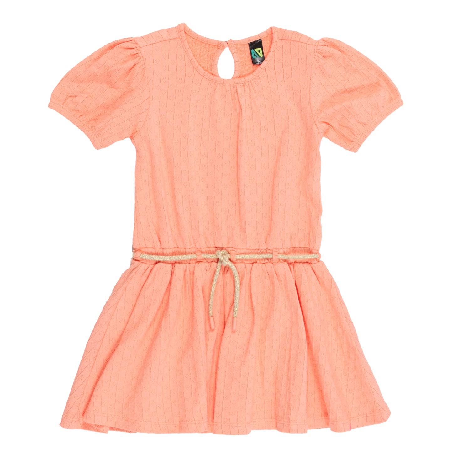 Robe corail Petit Pouce vert S2506-08