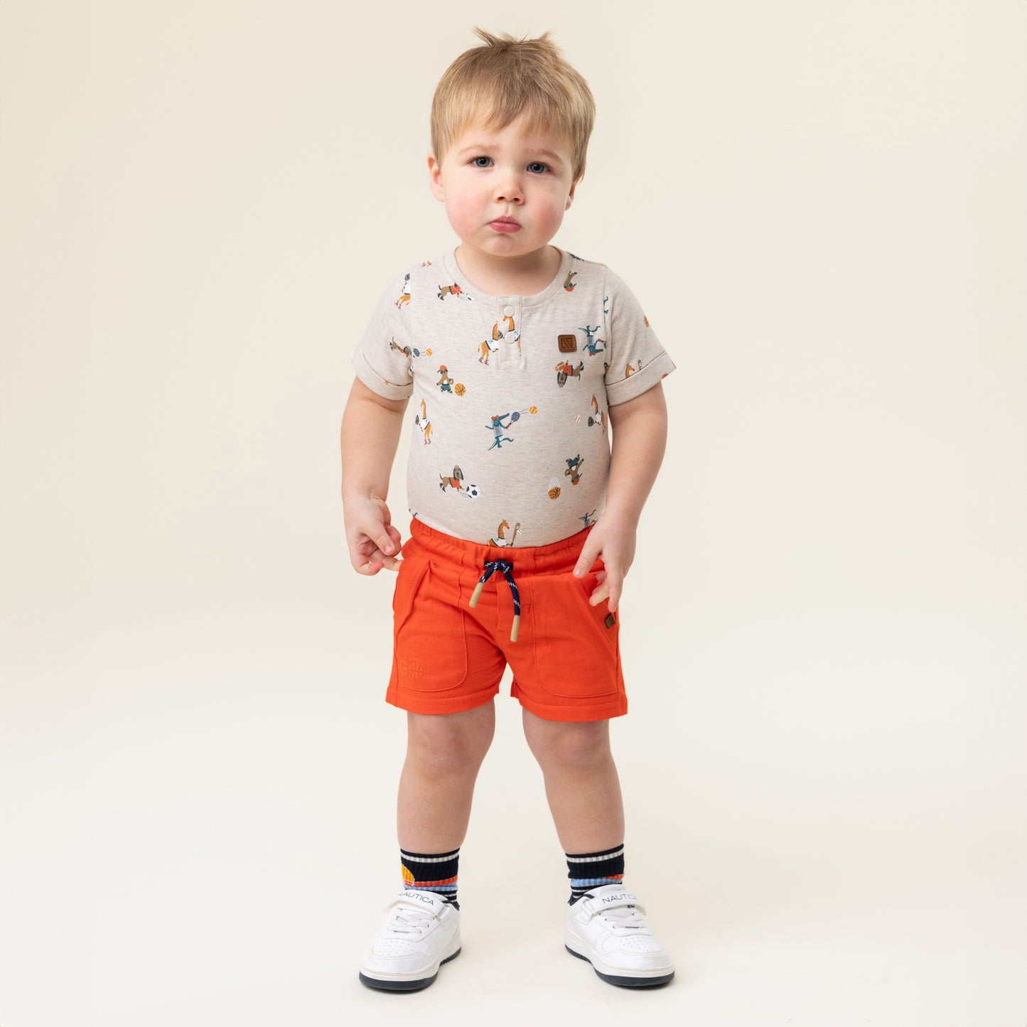 Ensemble cache-couche deux-pièces pour bébé En JEU S2551-09