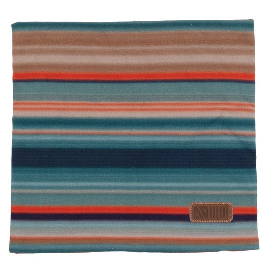 Cache-cou mi-saison marine rayé S25CACJ209