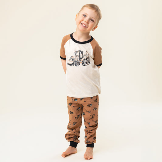 Pyjama 3 pièces tracteur S25P05