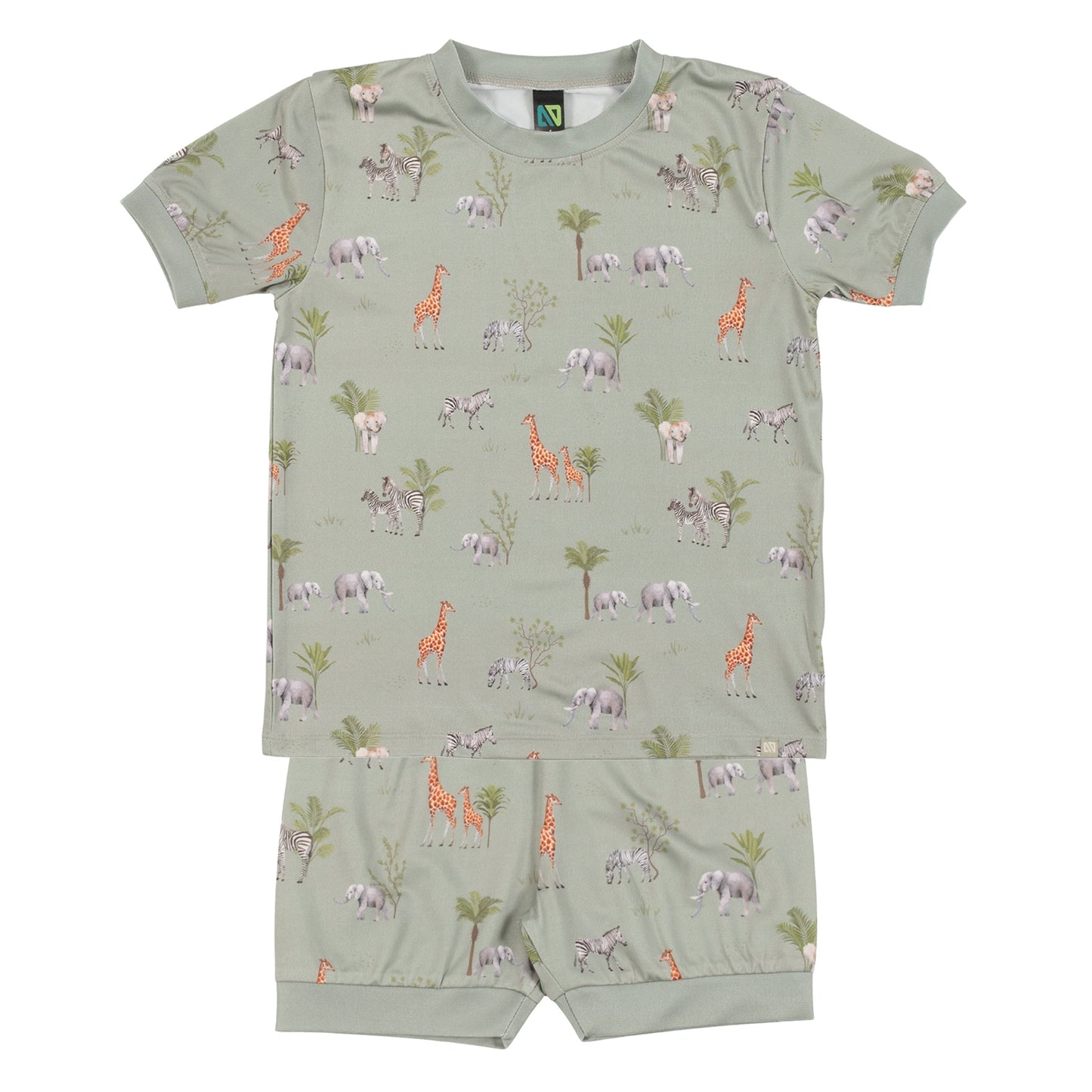 Pyjama 2 pièces jungle S25P07