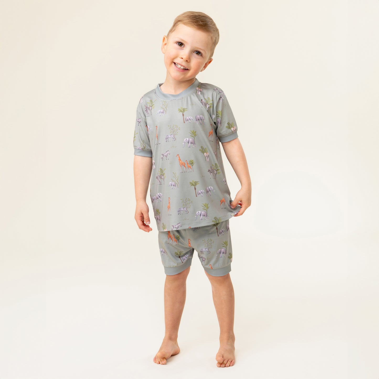 Pyjama 2 pièces jungle S25P07