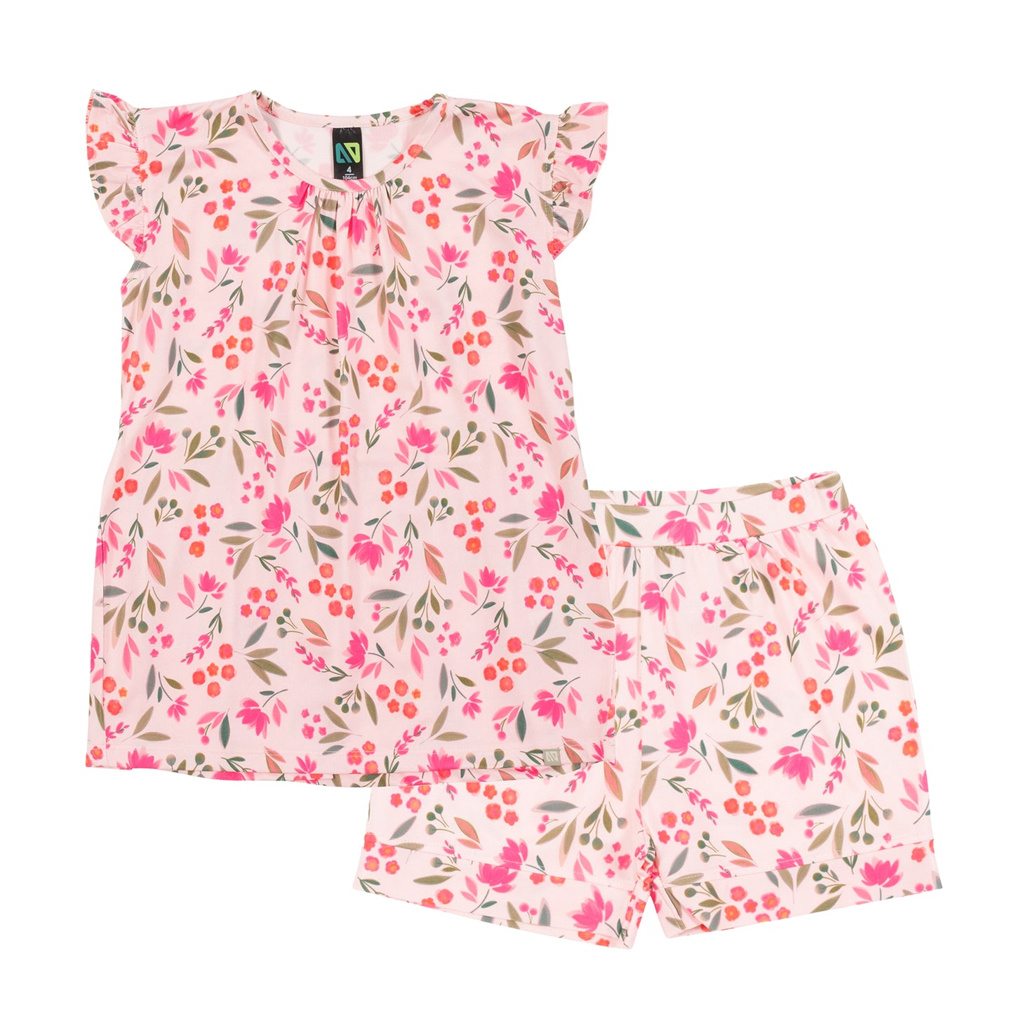 Pyjama 2 pièces Fleurs S25P60