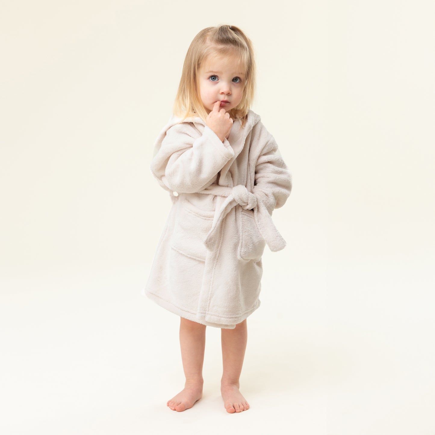 Boutique Petites Fleurs - Robe de Chambre/ peignoir Ivoire -Nano