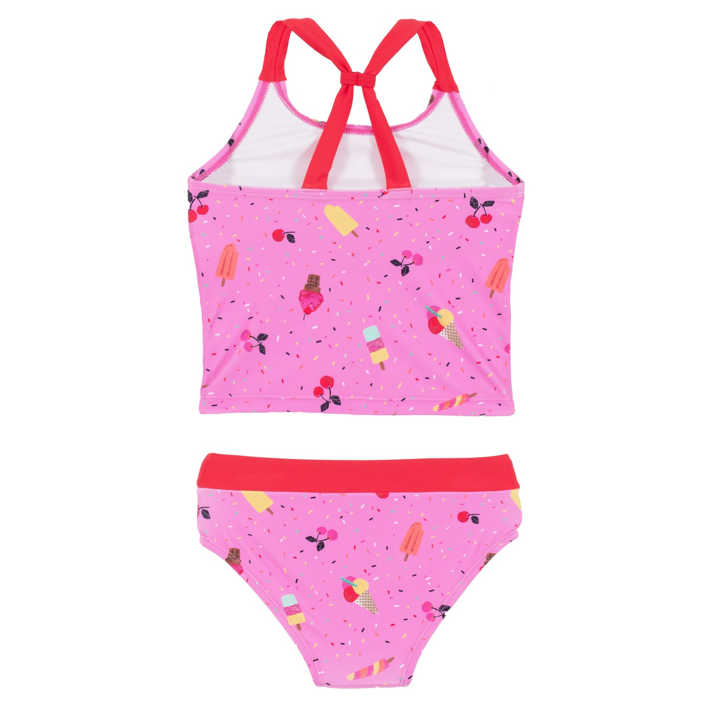 Tankini UV pour fillette Crèmerie S25S08-01