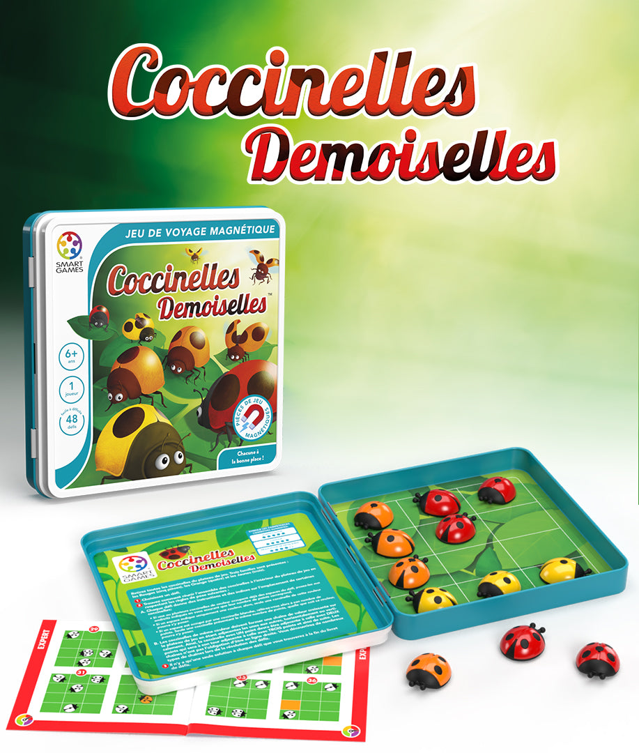 Boutique Petites Fleurs - coccinelles demoiselles - Smart Games