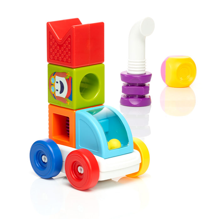 Boutique Petites Fleurs - Jeu magnétique My first build & drive - smart max