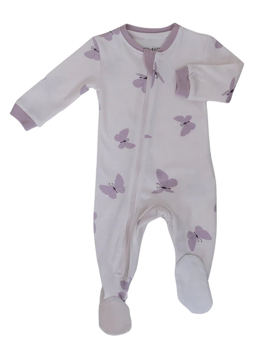 Boutique petites fleurs - Pyjama pour bébé et prématuré papilllons  - Zippyjamz