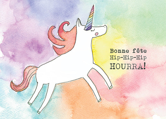 Carte de souhait  Anniversaire  Modèle Alice