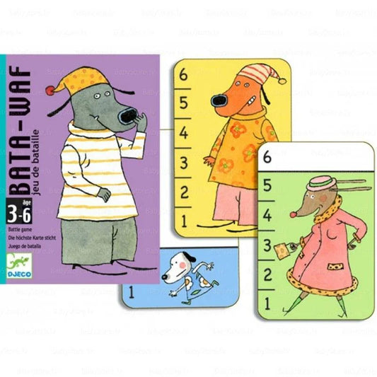 Boutique Petites Fleurs - Jeu de cartes Bata-waf Djeco