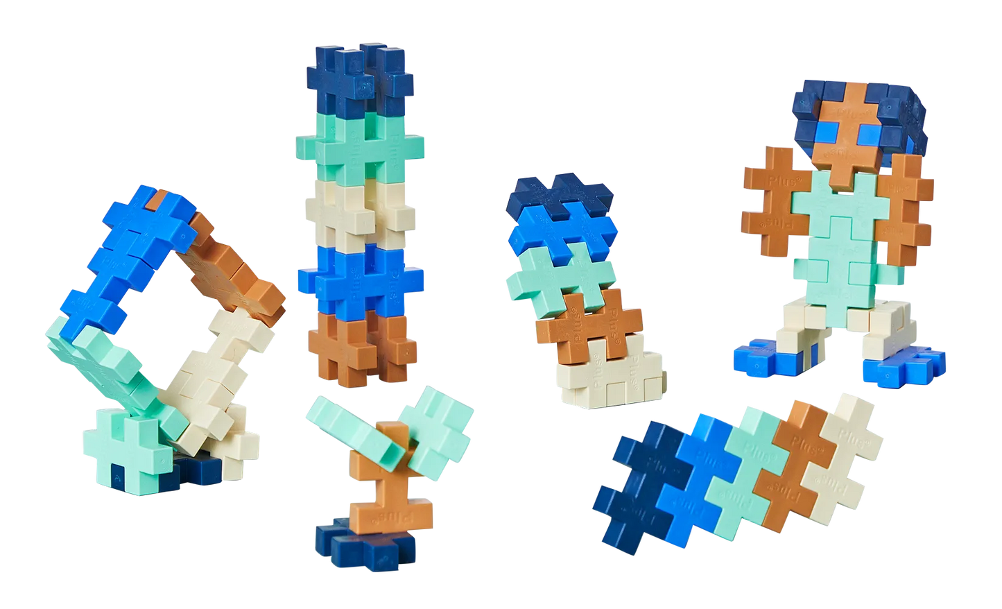 Ensemble BIG breeze 100 pièces - Plus-Plus