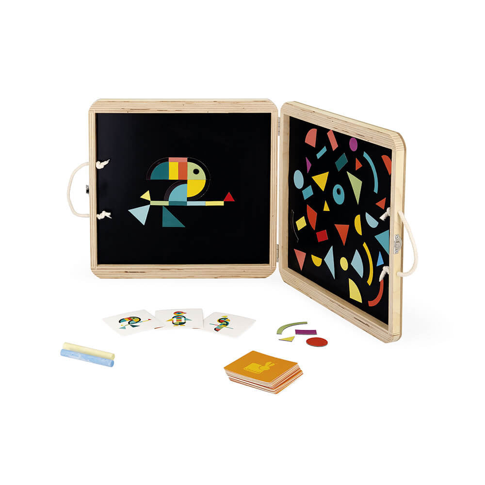 Boutique petites fleurs - Coffret Magnétique Casse-tête Animaux - Janod