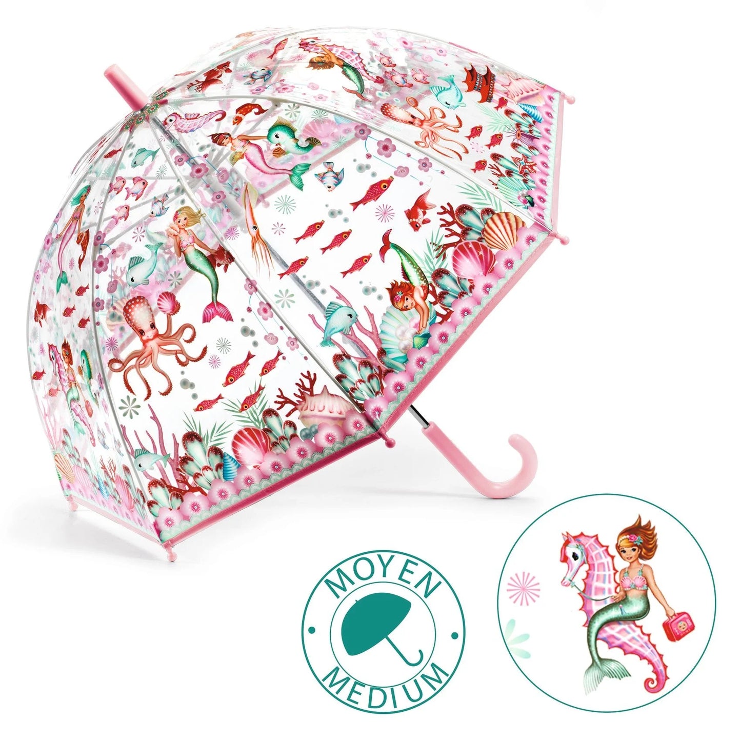 Boutique Petites Fleurs - Parapluie Sirène - Djeco