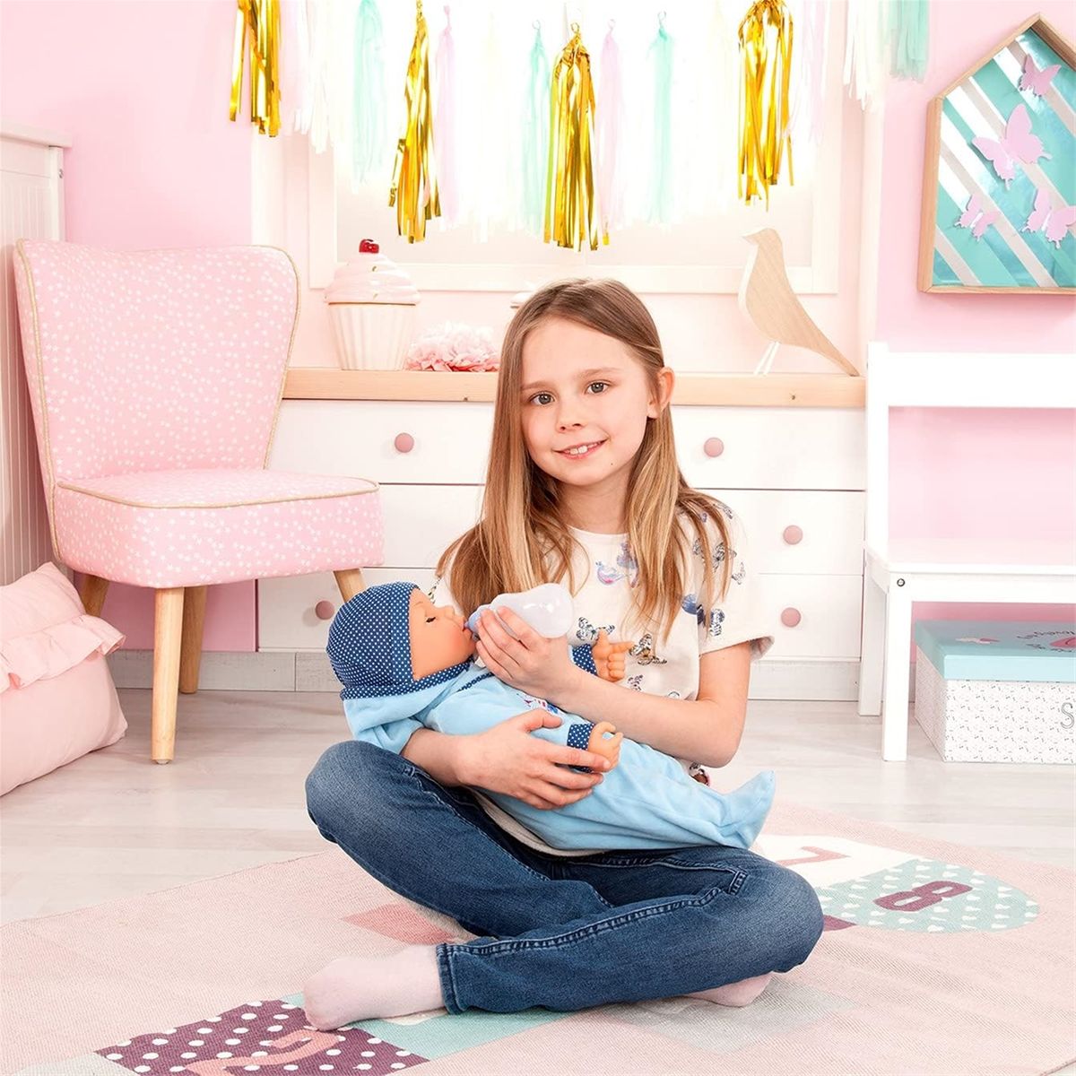 Poupée Hello avec fonctions et Accessoires (46 cm) - Bayer