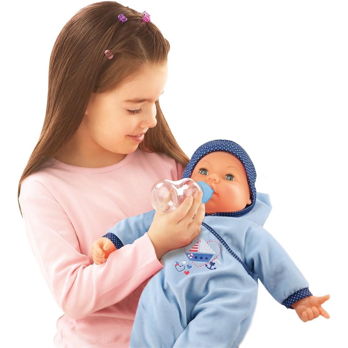 Poupée Hello avec fonctions et Accessoires (46 cm) - Bayer