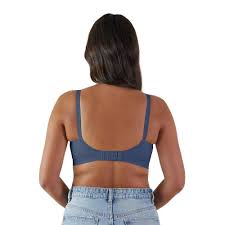 Soutien-gorge allaitement Plunge bleu