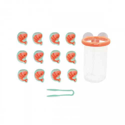 Boutique petites fleurs - Attrape crevette du bain - Janod