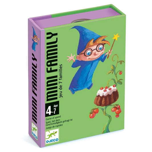 Boutique Petites Fleurs - Jeu de 7 familles Mini family Djeco