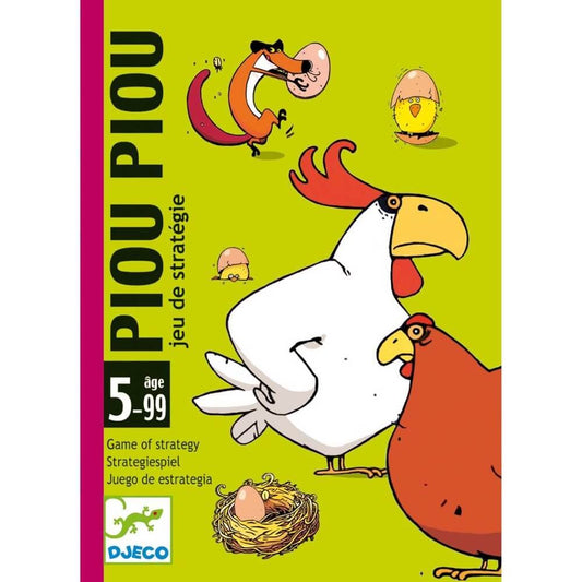 Jeu de cartes Piou Piou Djeco