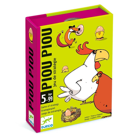 Jeu de cartes Piou Piou Djeco