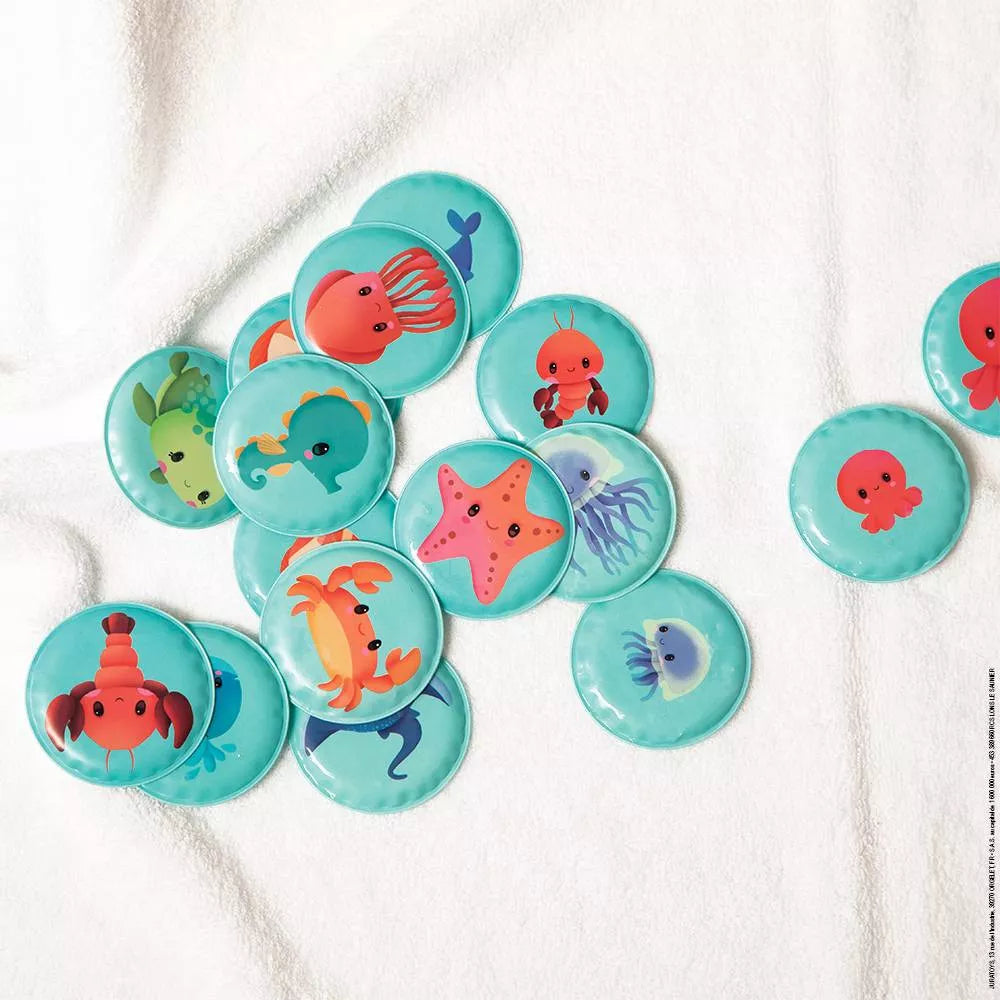 Boutique Petites Fleurs - Mémo de bain Mes bébés animaux - Janod