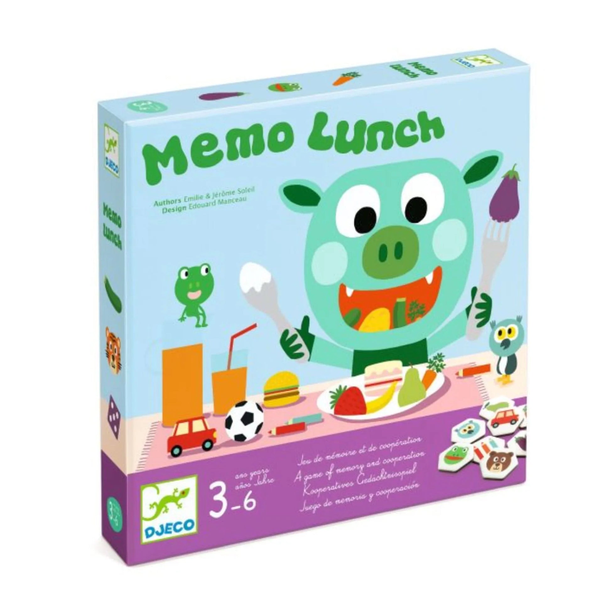 Boutique Petites Fleurs - Memo Lunch Djeco