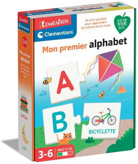 Boutique Petites Fleurs - Mon premier alphabet Clementoni