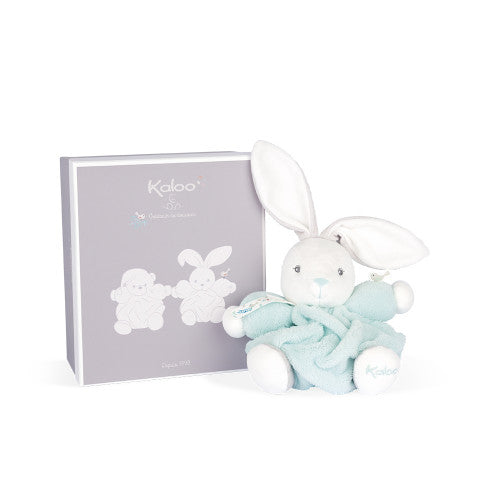 Boutique Petites Fleurs - Peluche lapin Patapouf Aqua Kaloo
