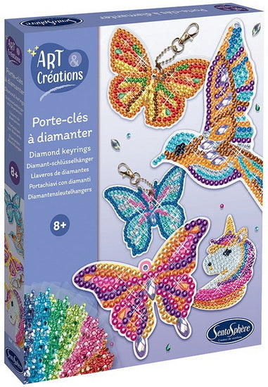 Boutique Petites Fleurs - Porte-clés à diamanter - Sentosphere