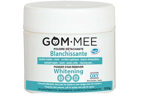 Boutique Petites Fleurs- POUDRE BLANCHISSANTE DÉTACHANTE 500G HYPOALLERGÉNIQUE OXY de GOMMEE