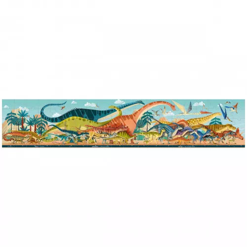 Boutique petites fleurs - puzzle panoramique  Dino - Janod
