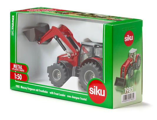Tracteur Massey Ferguson  avec chargeur frontal - Siku