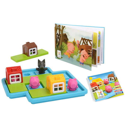 Boutique Petites Fleurs - Les 3 petits cochons Deluxe - Smart Games