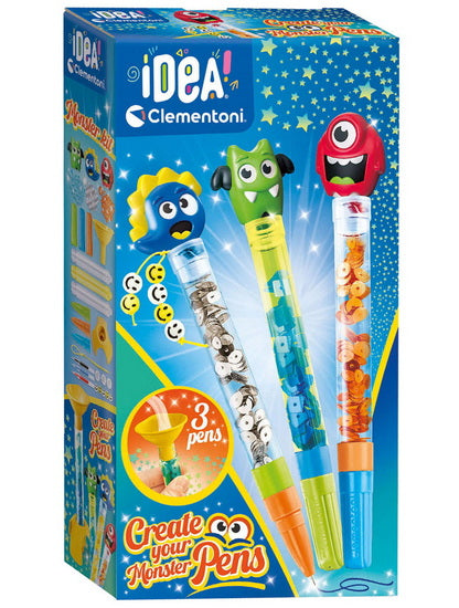 Boutique Petites Fleurs - Crée tes stylos : monstres - IDEA CLEMENTONI