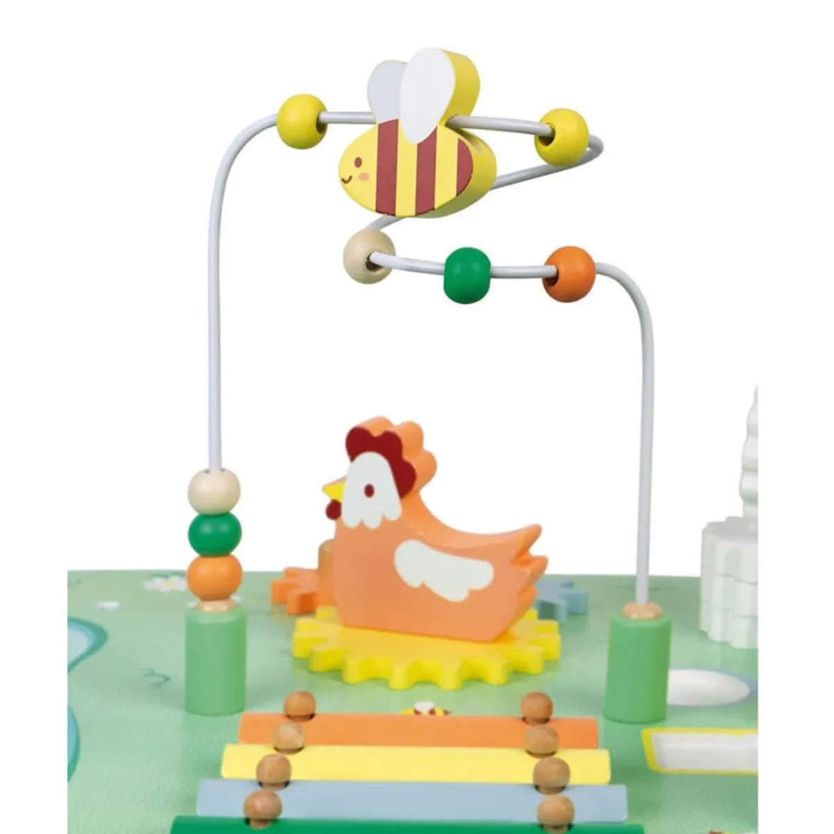 Boutique Petites Fleurs - Table d'Activités en Bois Jolie Prairie - Janod