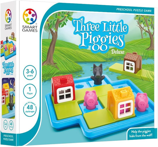 Les 3 petits cochons Deluxe/ three little piggies - Smart Games
