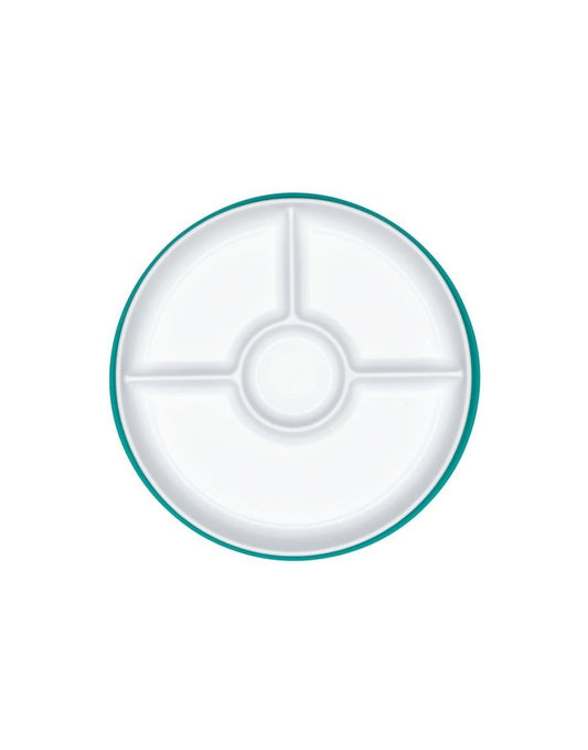 Boutique petites fleurs - assiette compartimentée a ventouse - oxo