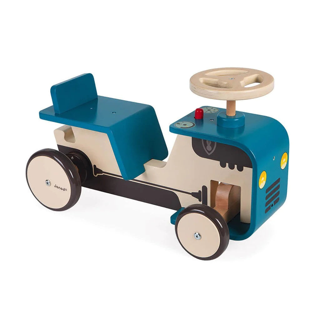 Boutique Petites Fleurs - Porteur tracteur Janod