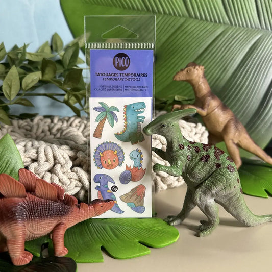 Tatouage temporaire Le tyrannosaure et ses amis / pico-367
